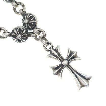 Chrome Hearts No1 Ball 1 Cross 5 Daga Tiny CH Motif Bracelet Silver — view 5