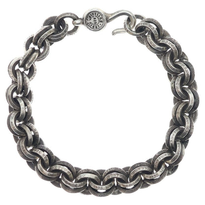 Chrome Hearts 2 Double B Ring Bracelet Silver — view 2
