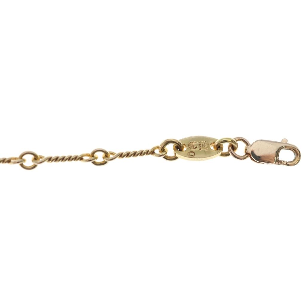 Chrome Hearts 22k Neckchain Twist Chain Necklace Gold — view 5