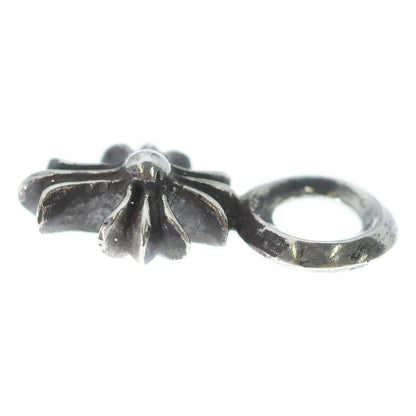 Chrome Hearts Stack CH Cross V2 CH Charm Pendant Silver — view 3