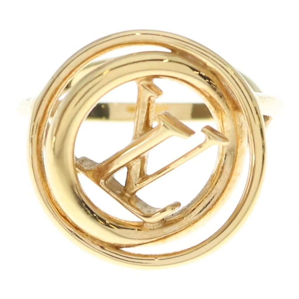 Louis Vuitton Bijou Fleur e Scarf Ring Gold — view 5