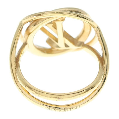 Louis Vuitton Bijou Fleur e Scarf Ring Gold — view 2
