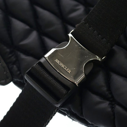 Moncler Felicie Quilted Nylon Waist Shoulder Bag Black — view 6