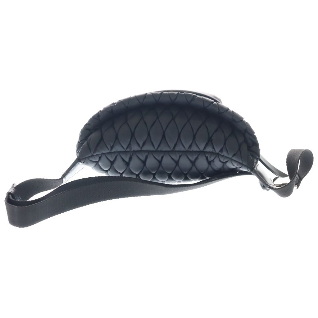 Moncler Felicie Quilted Nylon Waist Shoulder Bag Black — view 2