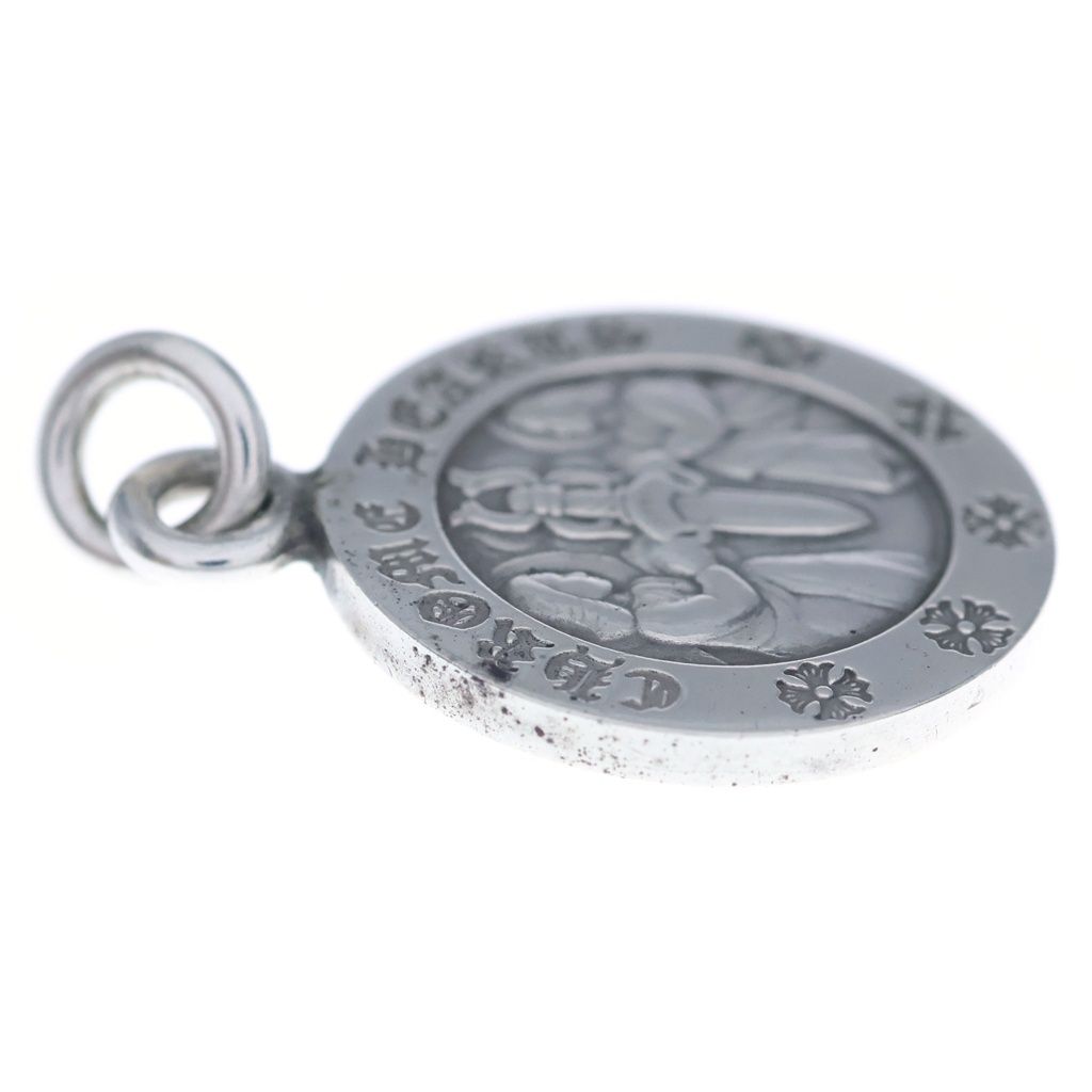 Chrome Hearts Chrm Angl Mdl V2 Angel Medal Charm Pendant Silver — view 3