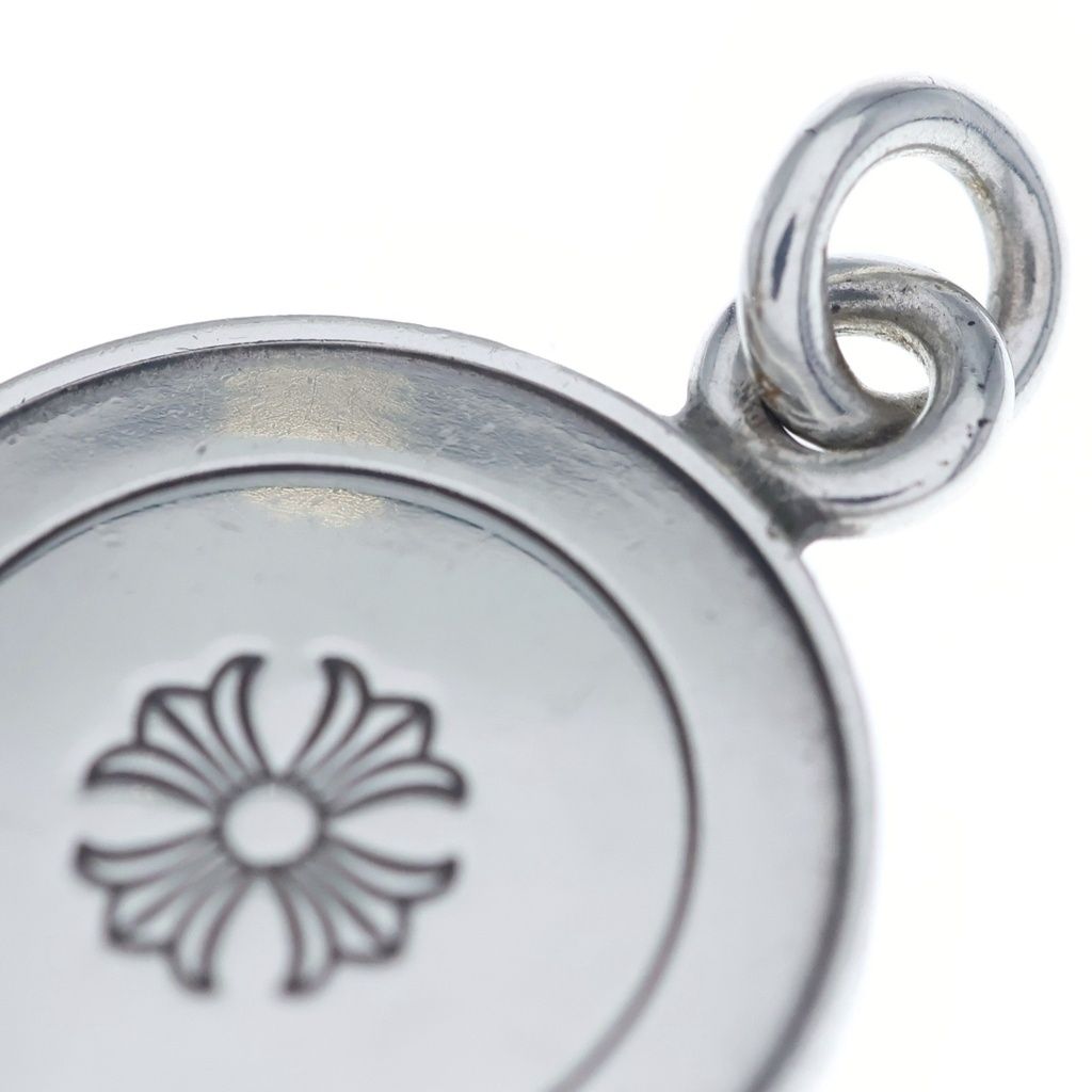 Chrome Hearts Chrm Angl Mdl V2 Angel Medal Charm Pendant Silver — view 6