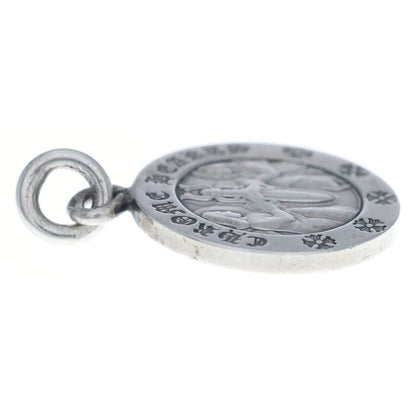 Chrome Hearts Chrm Angl Mdl V2 Angel Medal Charm Pendant Silver — view 3
