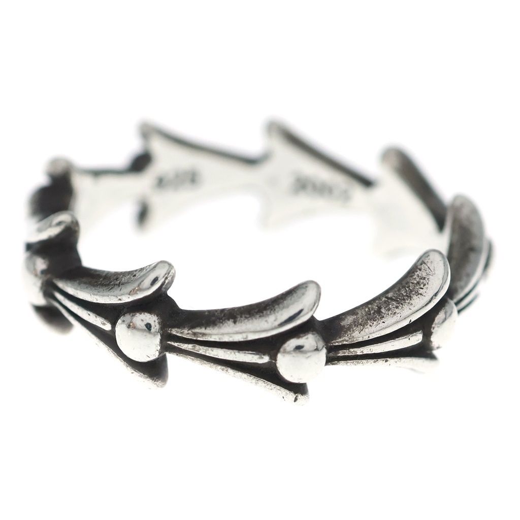 Chrome Hearts Cross Tail Silver Ring — view 2