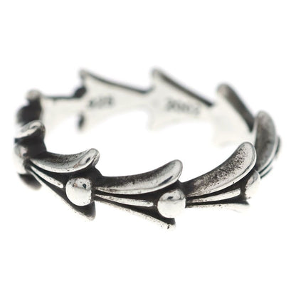 Chrome Hearts Cross Tail Silver Ring — view 2