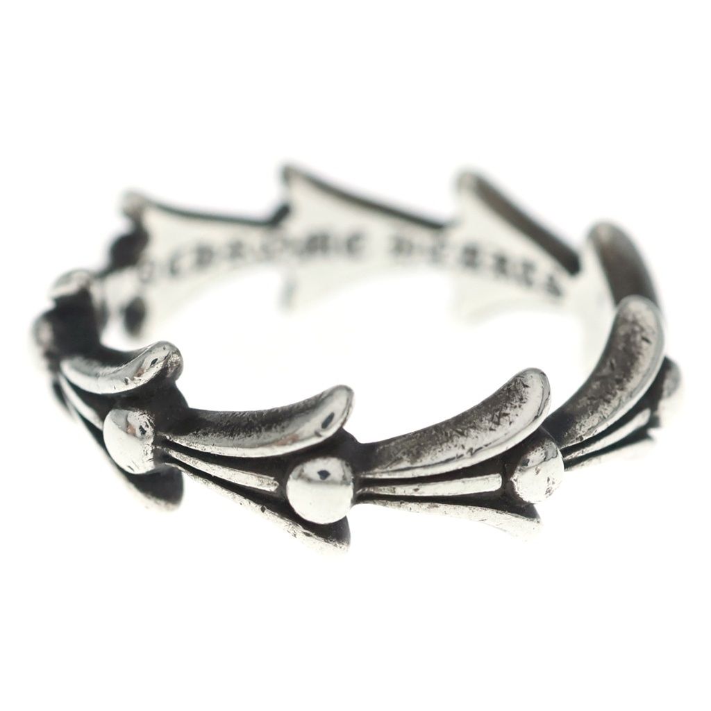 Chrome Hearts Cross Tail Silver Ring