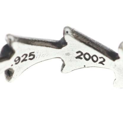 Chrome Hearts Cross Tail Silver Ring — view 5