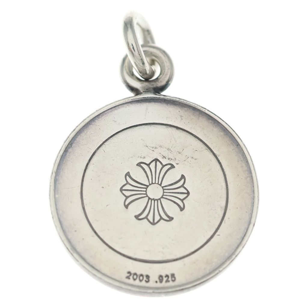 Chrome Hearts Chrm Angl Mdl V2 Angel Medal Charm Pendant Silver — view 2