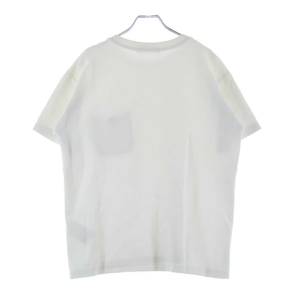 Louis Vuitton Pocket Monogram Jacquard Crew Neck Short Sleeve T-Shirt White — view 2