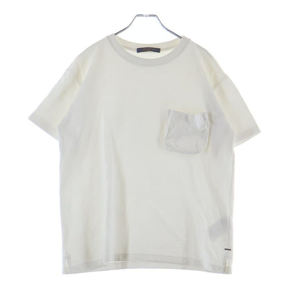 Louis Vuitton Pocket Monogram Jacquard Crew Neck Short Sleeve T-Shirt White