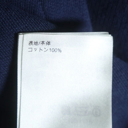 Louis Vuitton LV Notice Logo Pullover Hoodie Navy — view 7
