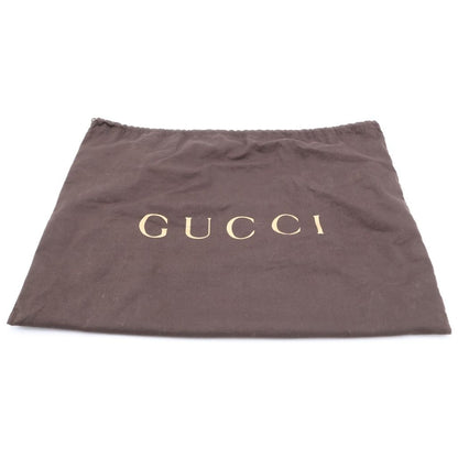 Gucci Soho Tote Shoulder Bag Navy Patent Leather Gold — view 6