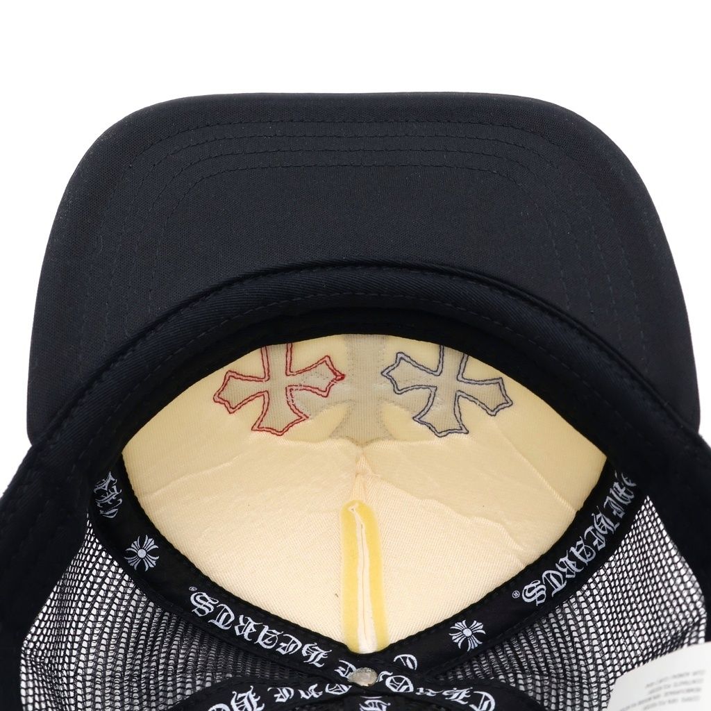 Chrome Hearts Triple Cross Patch Trucker Cap Tricolor Cemetery Hat Multi — view 5