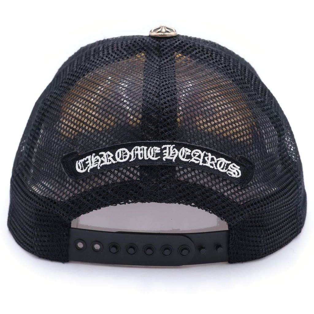 Chrome Hearts Triple Cross Patch Trucker Cap Tricolor Cemetery Hat Multi — view 2