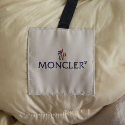 Moncler Mornas Wool Short Down Jacket White — view 7