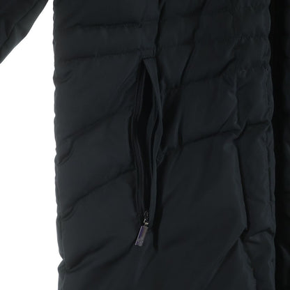 Moncler Montana Nylon Down Coat Long Black — view 7
