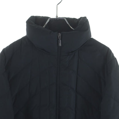 Moncler Montana Nylon Down Coat Long Black — view 3