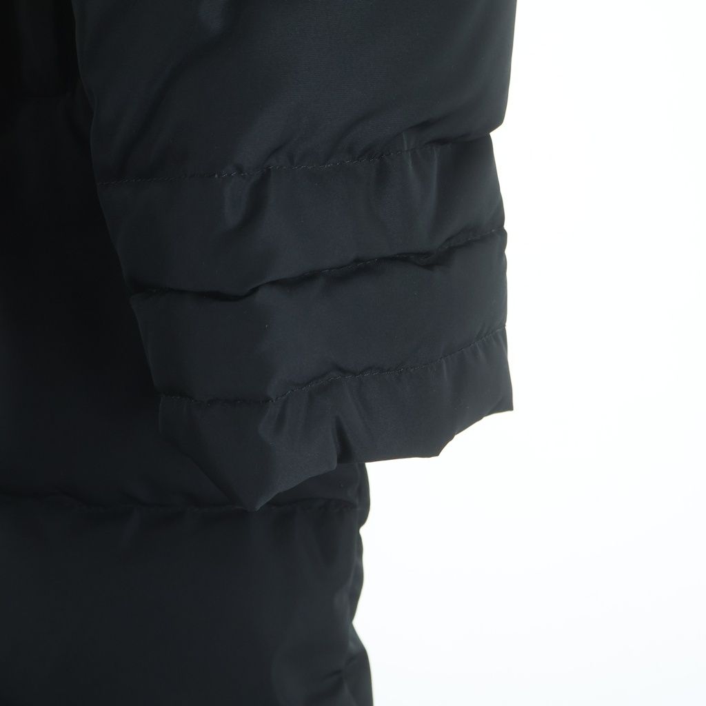 Moncler Montana Nylon Down Coat Long Black — view 5
