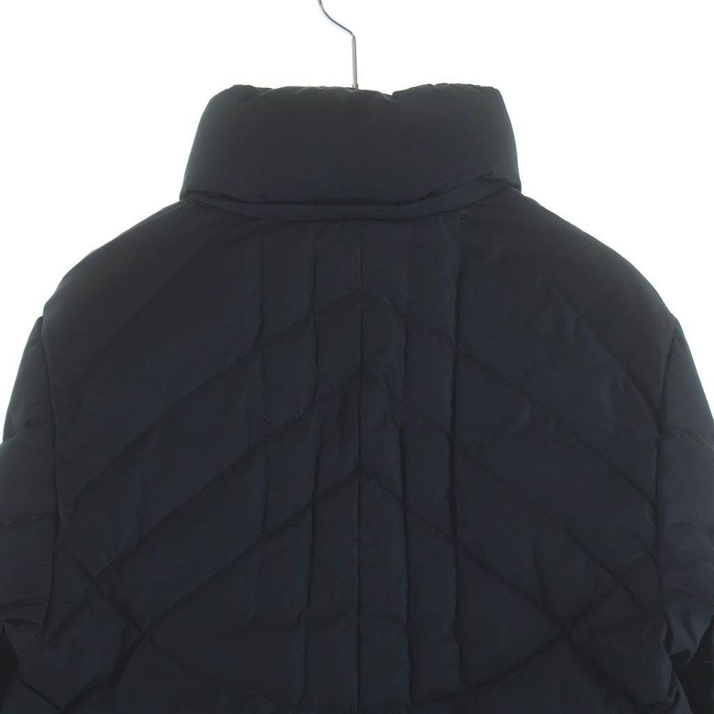 Moncler Montana Nylon Down Coat Long Black — view 4