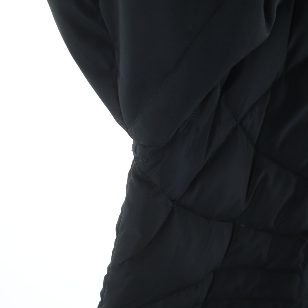 Moncler Montana Nylon Down Coat Long Black — view 6