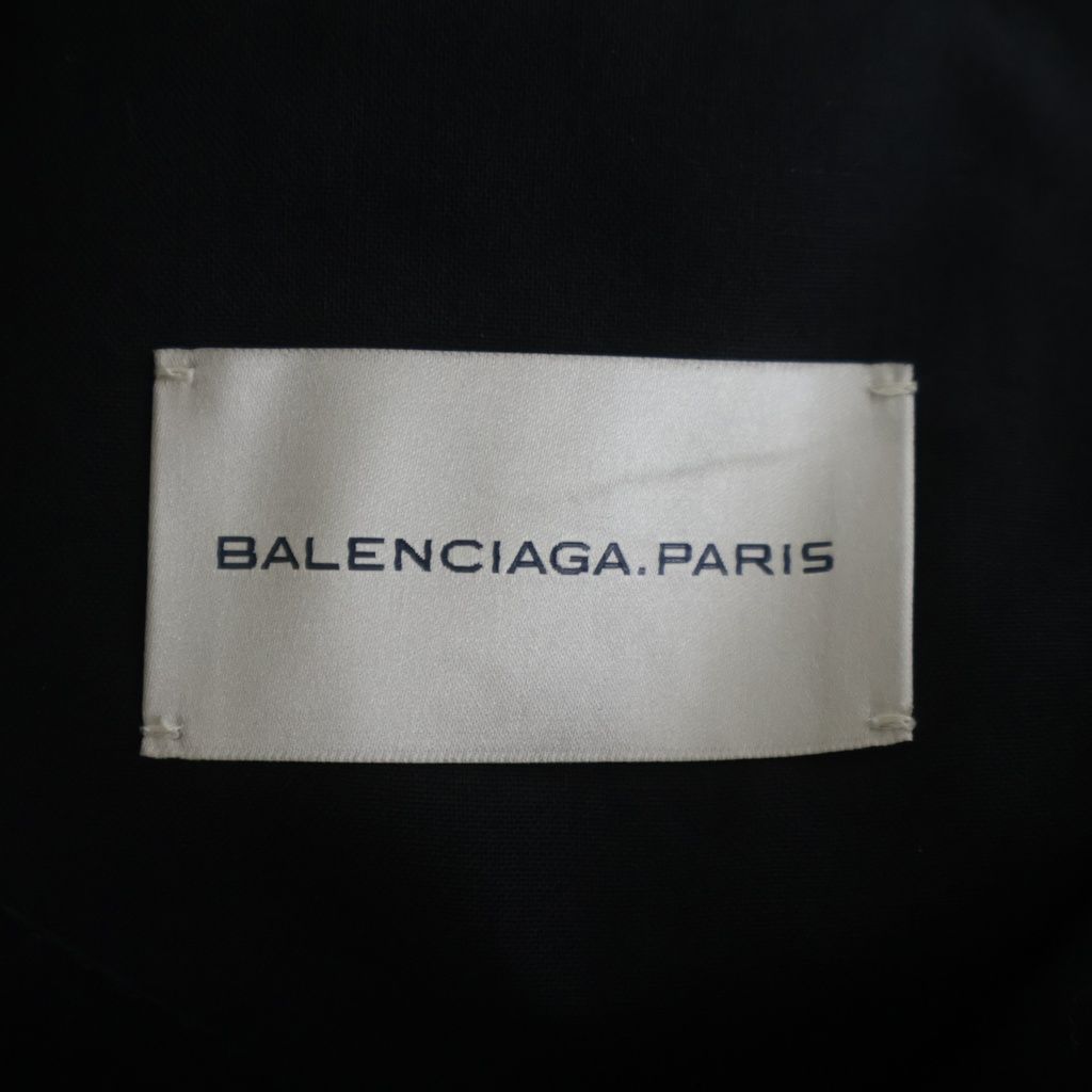 Balenciaga Wool Single Breasted Jacket Trousers Pants Black Set — view 7