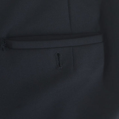 Balenciaga Wool Single Breasted Jacket Trousers Pants Black Set — view 6