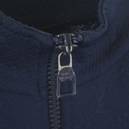 Louis Vuitton Monogram Zip Through Top Zip Hoodie Navy — view 5