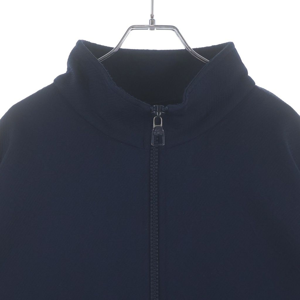 Louis Vuitton Monogram Zip Through Top Zip Hoodie Navy — view 3