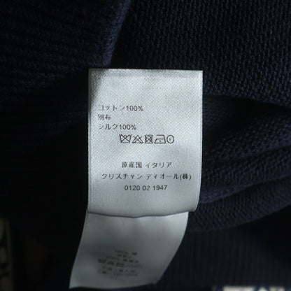 Dior Oblique Trotter Long Sleeve Knit Black Sweater — view 8