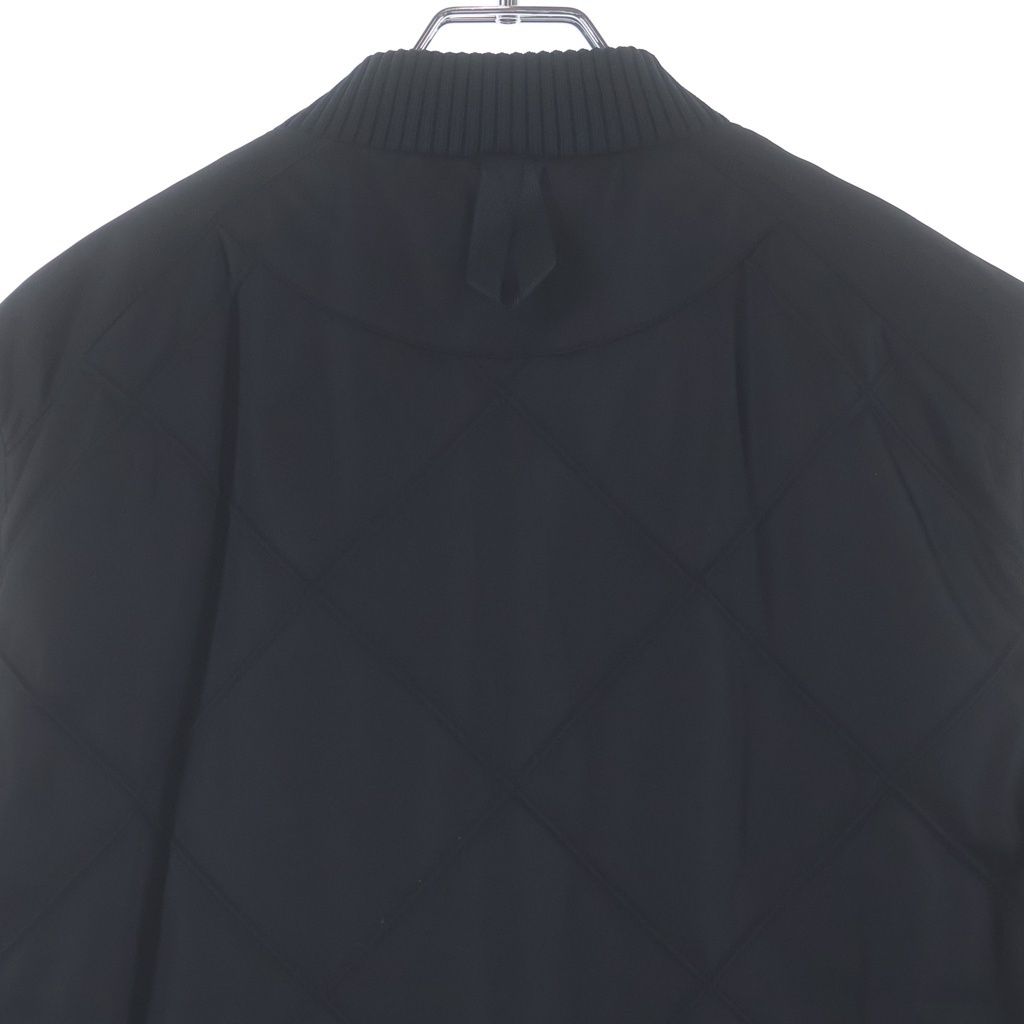 Prada Zip Up Nylon Quilted Vest Black — view 4