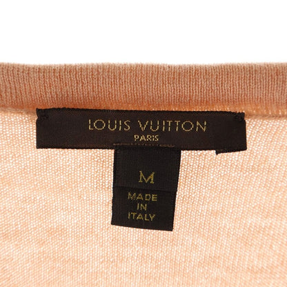 Louis Vuitton Neck Cashmere Knit Sweater Pink Beige — view 6