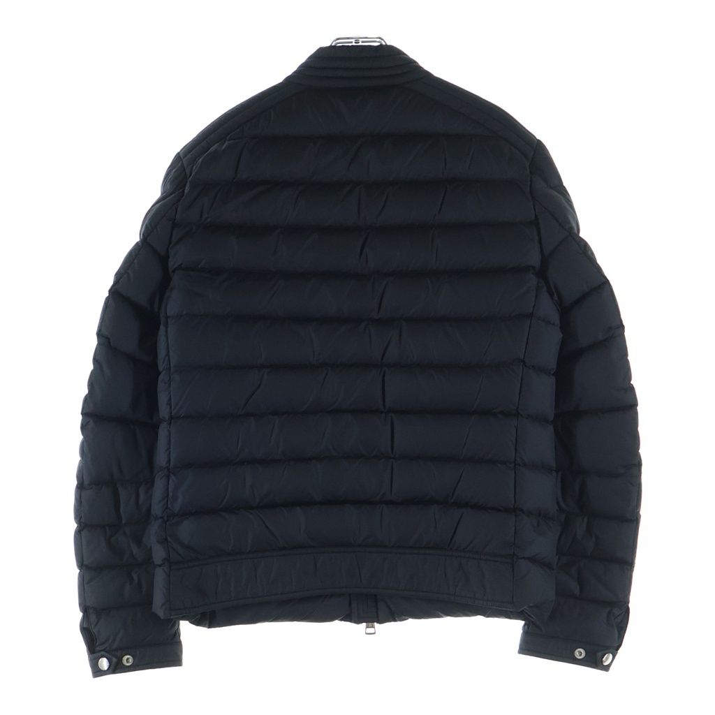 Moncler Amiot Patch Logo Down Jacket Black — view 2