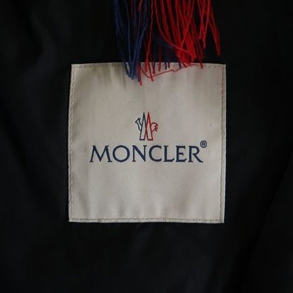 Moncler Amiot Patch Logo Down Jacket Black — view 7