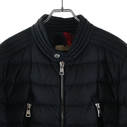 Moncler Amiot Patch Logo Down Jacket Black — view 3
