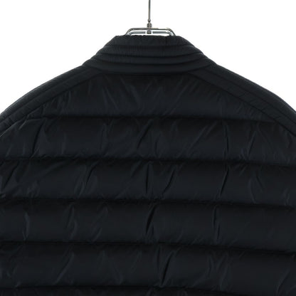 Moncler Amiot Patch Logo Down Jacket Black — view 4