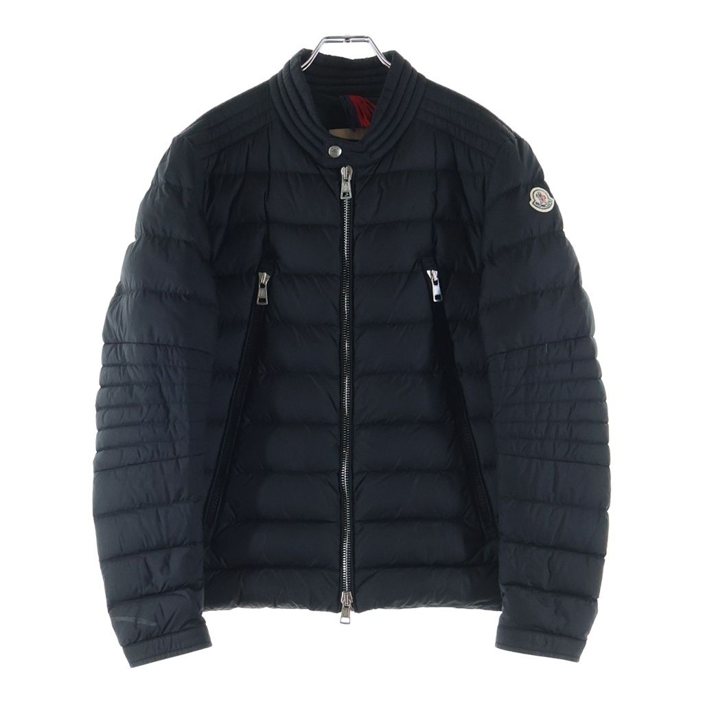 Moncler Amiot Patch Logo Down Jacket Black