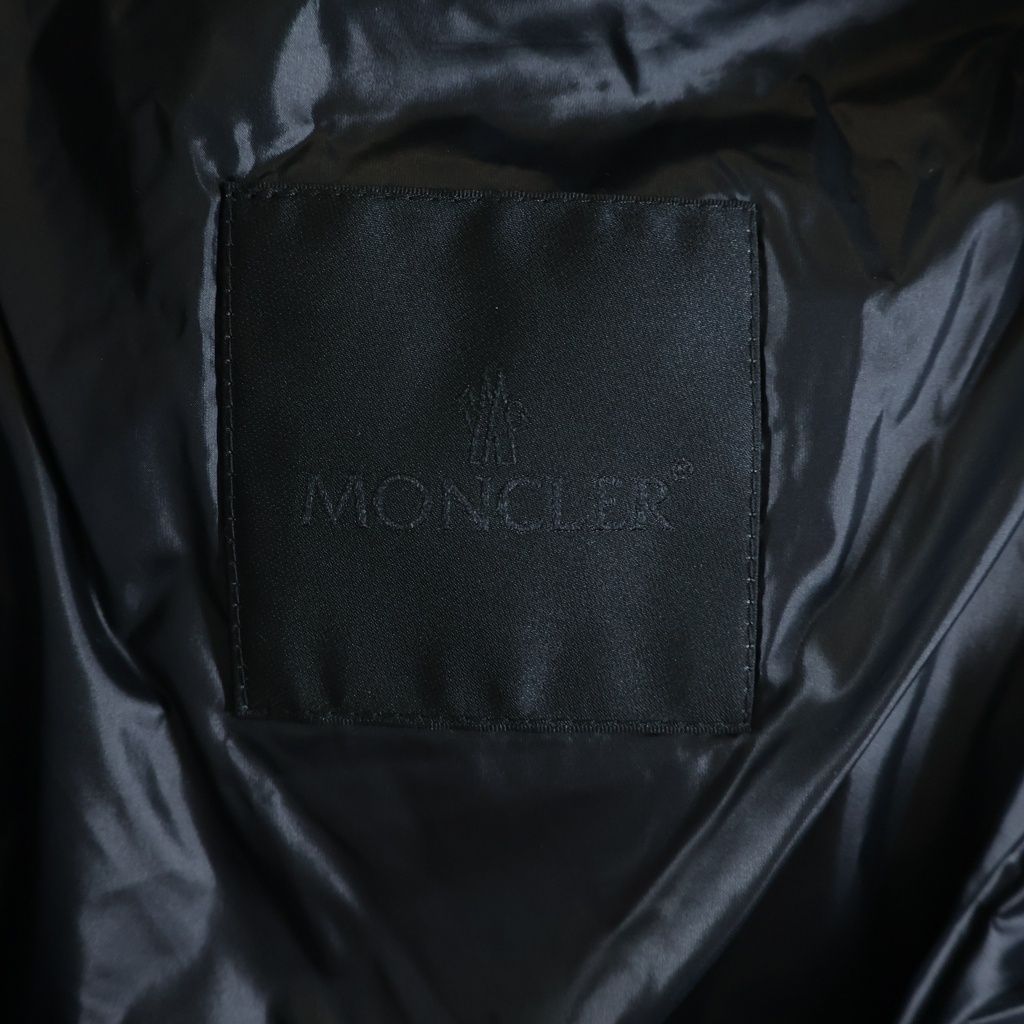 Moncler Citala Nylon Down Jacket Black — view 7