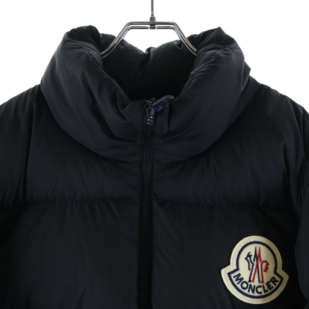 Moncler Citala Nylon Down Jacket Black — view 3