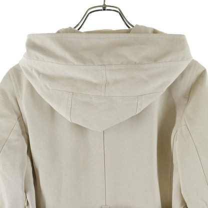 Max Mara S Double Breasted per Dead Ohlin Zip Up Coat Ivory — view 4