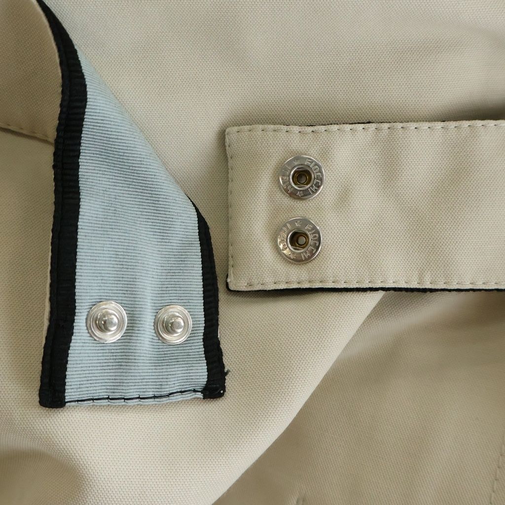 Max Mara S Double Breasted per Dead Ohlin Zip Up Coat Ivory — view 7