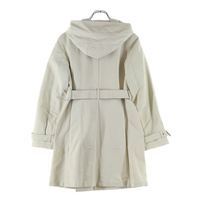 Max Mara S Double Breasted per Dead Ohlin Zip Up Coat Ivory — view 2