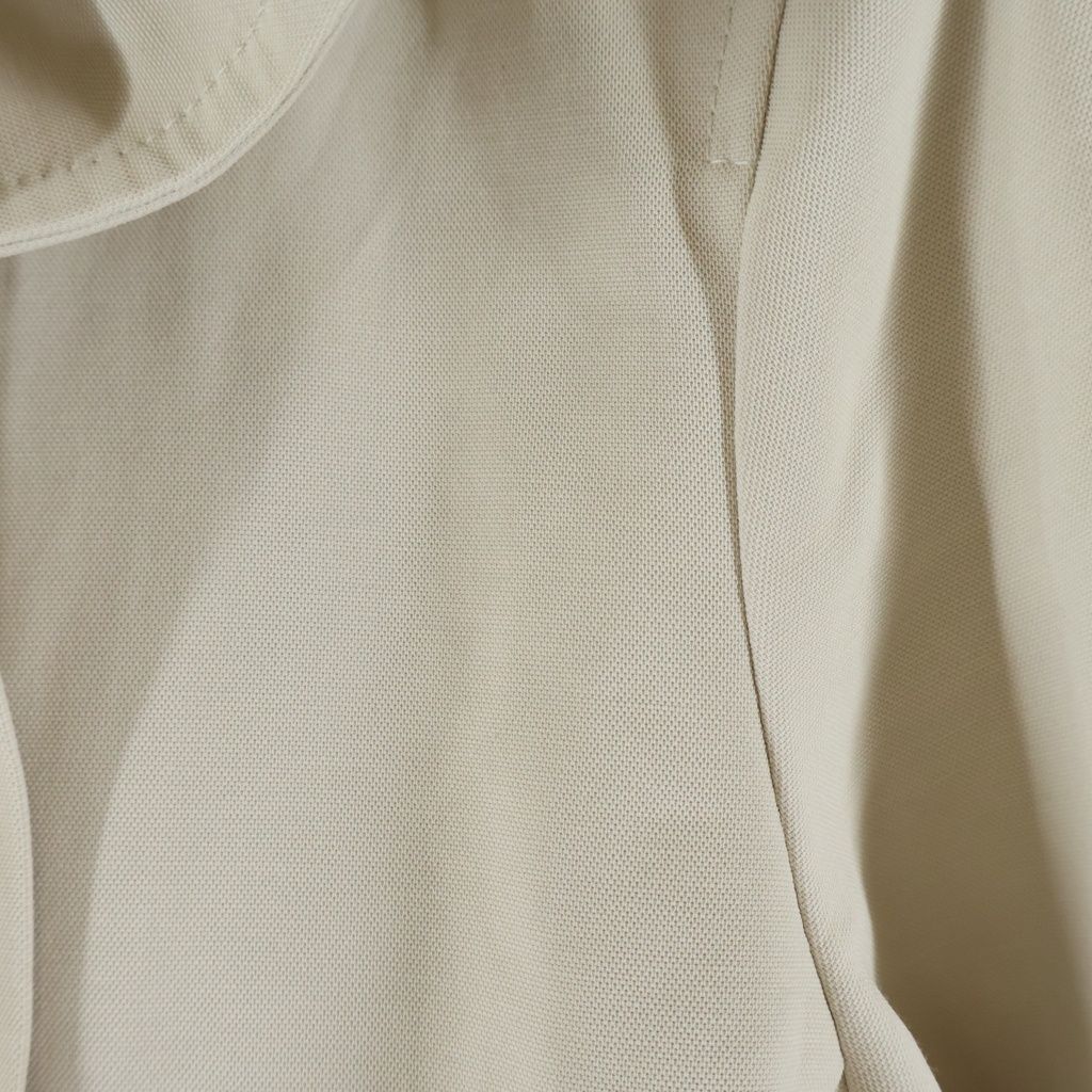 Max Mara S Double Breasted per Dead Ohlin Zip Up Coat Ivory — view 5