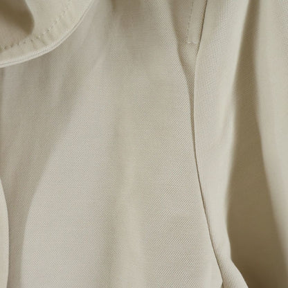 Max Mara S Double Breasted per Dead Ohlin Zip Up Coat Ivory — view 5