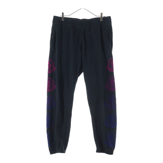 Moncler Side Logo Track Pants Gradient Sweatshirt Black