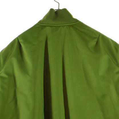 Gucci Front Logo Nylon Twill Bomber Jacket Light Green — view 4