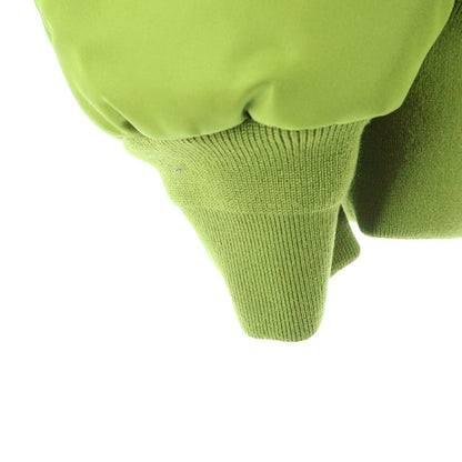 Gucci Front Logo Nylon Twill Bomber Jacket Light Green — view 6